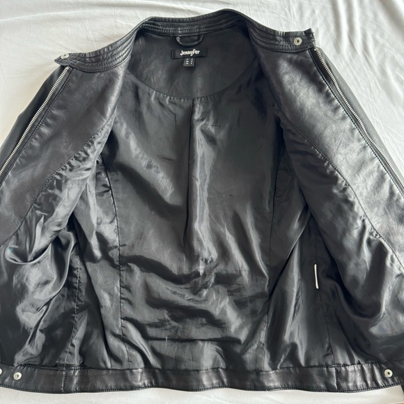Jennyfer Black Faux Leather Jacket - Picture 5 of 7